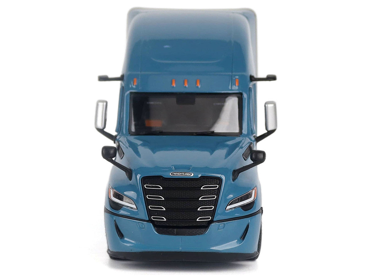 2025 Freightliner Cascadia Gen-5 Sleeper Cab Truck Tractor Signature Blue "Transport Series" 1/50 Diecast Model by Diecast Masters
