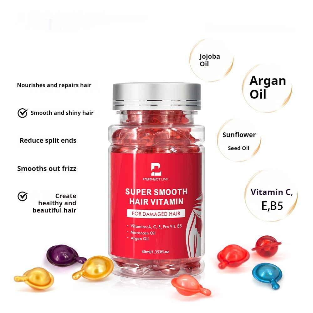 Vitamin Nuts Oil Care Improve Frizzy Hair Moisturizing Soft And Tough Hair Care