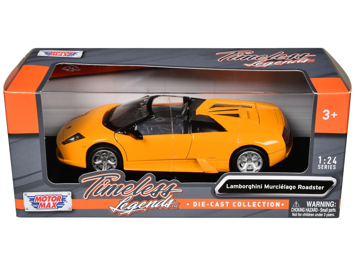 Lamborghini Murcielago Roadster Orange 1/24 Diecast Model Car by Motormax