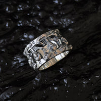 S925 Silver Ring Personality Trend