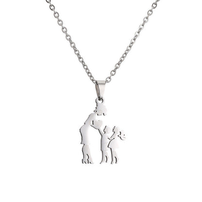 DIY Mother-Daughter Pendant Necklace for Mother's Day