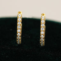 S925 Silver Moissanite Stud Earrings