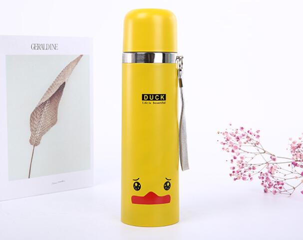Vacuum Insulated Stainless Steel Cartoon Water Bottle