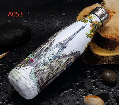 Portable 304 Stainless Steel Insulated Water Bottle