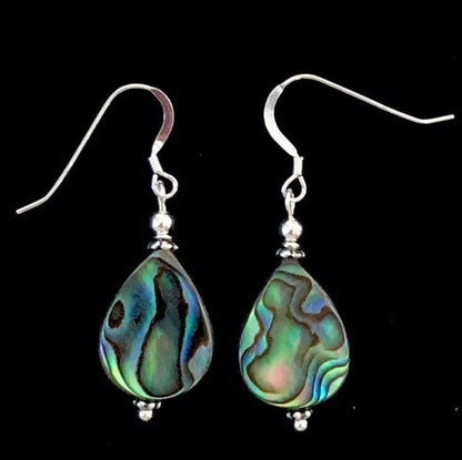 Female Fashion Creative Abalone Shell Water Drop Earrings