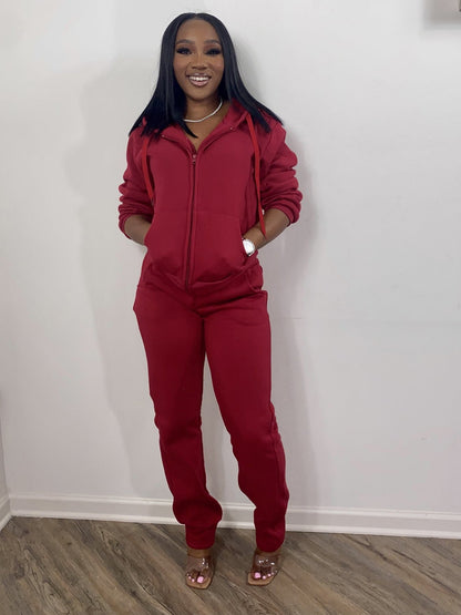Women Sweatsuit Set 2 Piece Outfits Casual Hoodies Tops And Sweatpants Jogger Tracksuits Loose Trousers