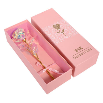 24K Glow Rose Gift Set for Mother's Day or Valentine's