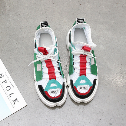 Breathable Mesh Ulzzang Dad Sneakers (Flat Shoes)