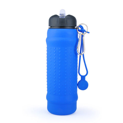 Portable Silicone Water Bottle for Outdoor Travel