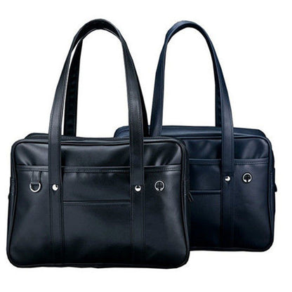 PU Uniform Bag, JK Large Handbag, School Bag With A Campus-supplied Feel, Japanese-style Female High School Student Bag, Unisex Shoulder Briefcase
