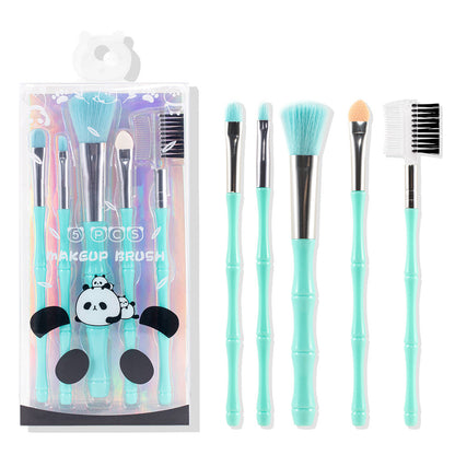 5 Pcs Beauty Tools Portable Makeup Brush