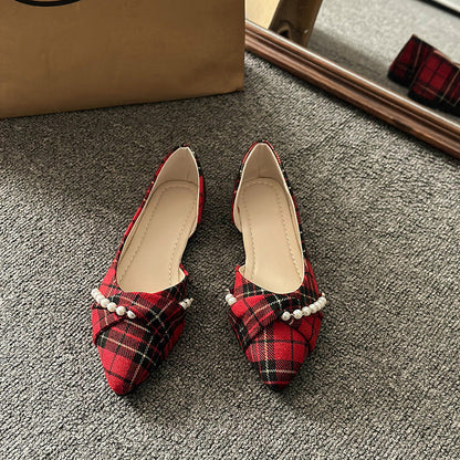 Vintage Beaded Knot Heels