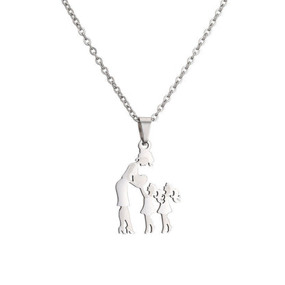 DIY Mother-Daughter Pendant Necklace for Mother's Day