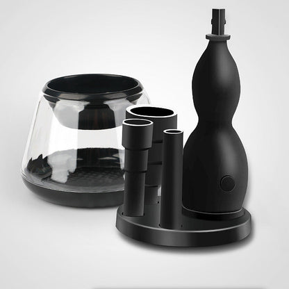 Gourd-Shaped Electric Makeup Brush Cleaner & Dryer