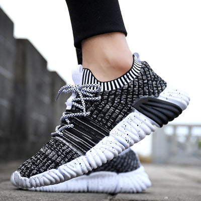 Men's Lightweight Running and Leisure Flyknit Shoes