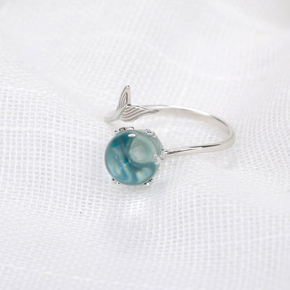 s925 sterling silver aquamarine necklace
