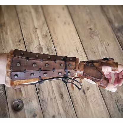 Rivet Lace-up Medieval New Retro Boxing Glove