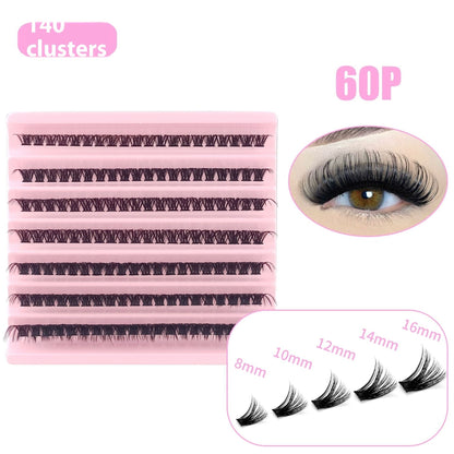 5D Messy 40p 60p Thick Hot Melt False Eyelashes
