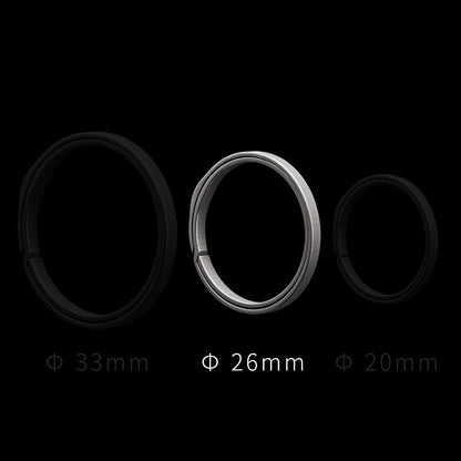 Titanium Alloy Keychain Fashionable Men's Pendant