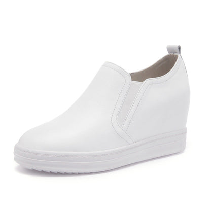 Elevated Slip-On Women's Thick Sole Shoes
