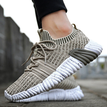 Men's Lightweight Running and Leisure Flyknit Shoes