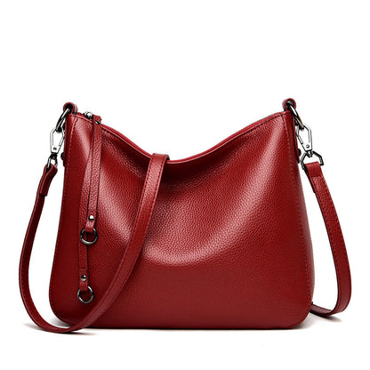 Tote Bag Women's Large Capacity Leather Messenger Bag