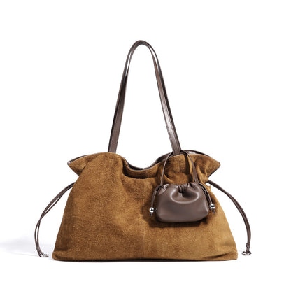 Cortical Women's Spliced Casual Crossbody Bag