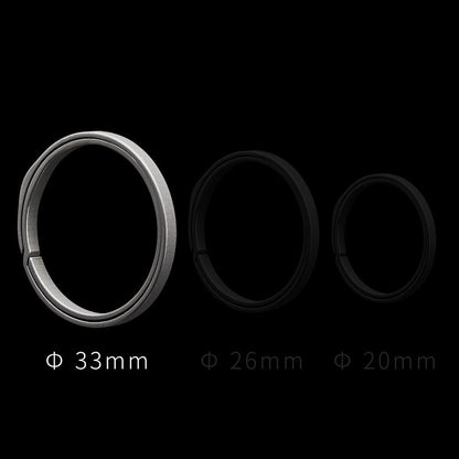 Titanium Alloy Keychain Fashionable Men's Pendant
