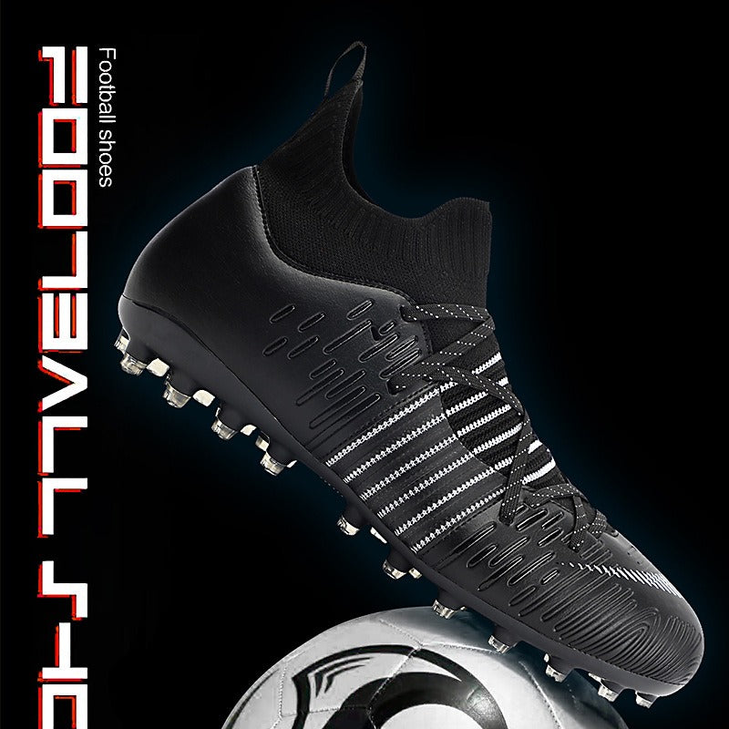 Men's Professional Outdoor Soccer Shoes in Microfiber