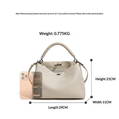Motorcycle-style Fashion Large-capacity Crossbody Bag