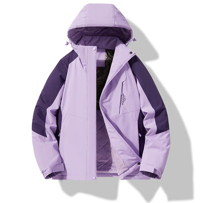 Thick Warm Cotton-padded Jacket Windproof And Waterproof