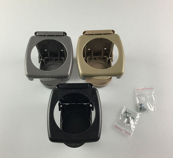 Car Cup Holder with Folding Water Bottle
