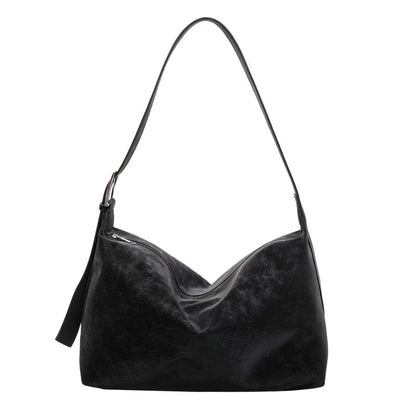 Womens Stylish Casual Minimalist High-Capacity Crossbody Bag