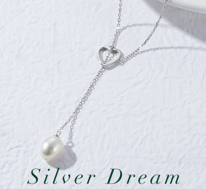 S925 Natural Freshwater Pearl Necklace