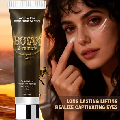 Instant Firming Eye Cream with Retinol & Hyaluronic Acid, 3X Anti-Wrinkle, Tightens from Inside, Blueberry & Rose Extract.