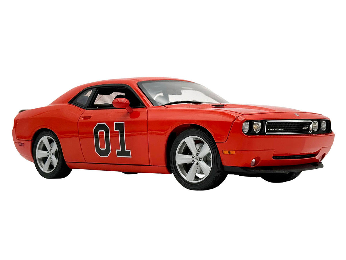 2010 Dodge Challenger SRT8 #01 "The General" Orange Limited Edition to 510 pieces Worldwide 1/18 Diecast Model Car by ACME