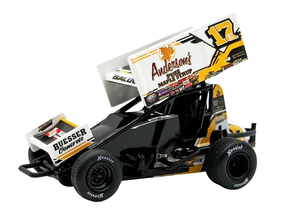 Winged Sprint Car #17B Bill Balog "Anderson's Pure Maple Syrup" (2026) 1/50 Diecast Model Car by ACME