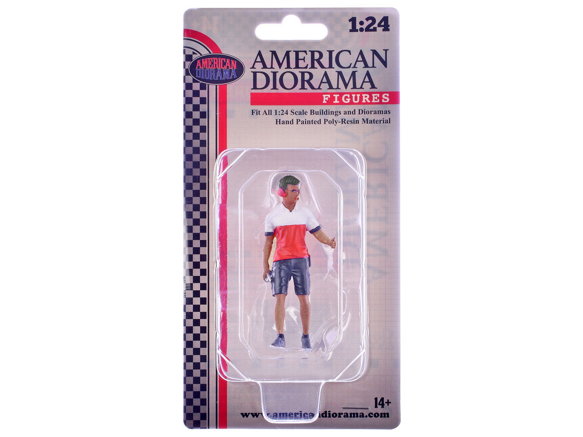 "Race Crew" Figure #2 for 1/24 Scale Models by American Diorama