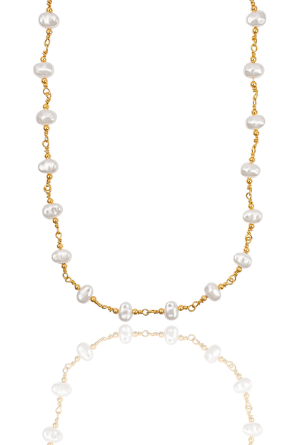 Abstract Pearl Necklace (H167)(I531)