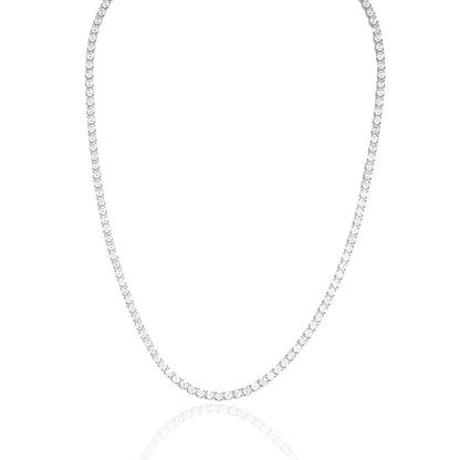 Diamond Tennis Bracelet / Necklace with Cubic Zirconia Stones (H94)(I324A)