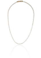 Diamond Tennis Bracelet / Necklace with Cubic Zirconia Stones (H94)(I324A)