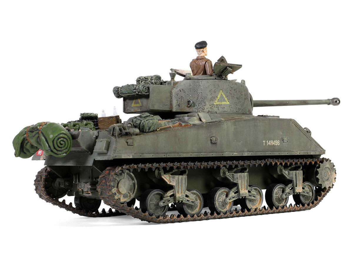 British Sherman Firefly Vc. Tank "8th Armoured Brigade 24th Lancer 13/18th Hussars Normandy" (1944) British Royal Army "Armored Fighting Vehicle" Series 1/32 Diecast Model by Forces of Valor