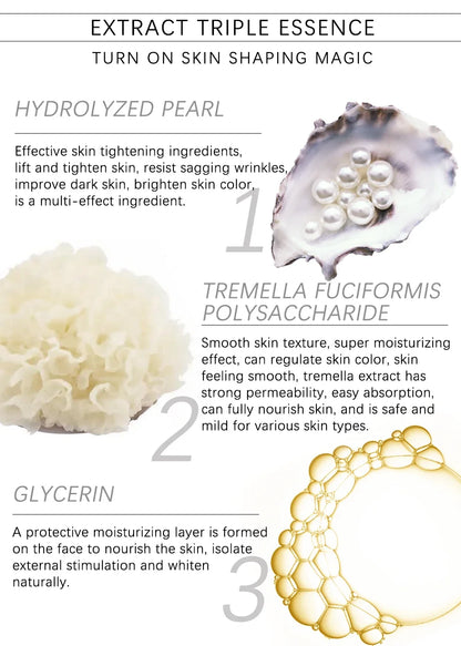 Yoxier Pearl Firming Body Lotion Slimming Cellulite Massage Remove Stretch Marks Cream Treatment Body Skin Care Health Lift Tool
