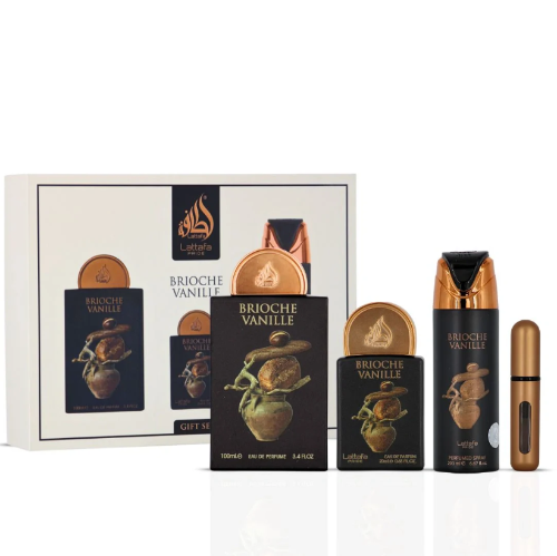 Lattafa Pride Brioche Vanille 3 Piece Gift Set