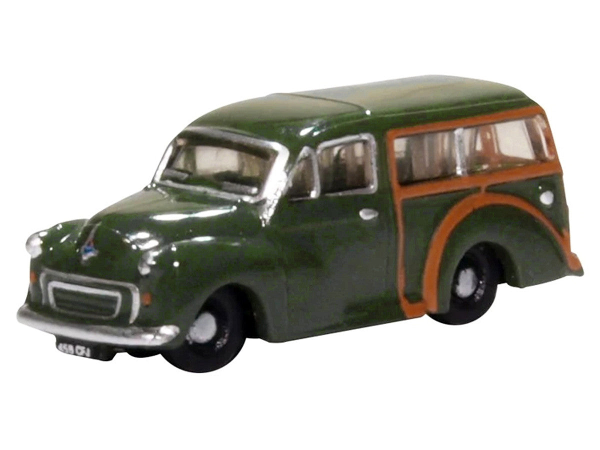 Morris Minor Traveller Almond Green 1/148 (N) Scale Diecast Model Car by Oxford Diecast