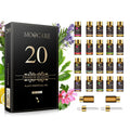Moocare Aromatherapy Essential Oil Set - 20 Piece Pure Essential Oils Kit for Diffusers, Massage & Home SPA (5ml Each)