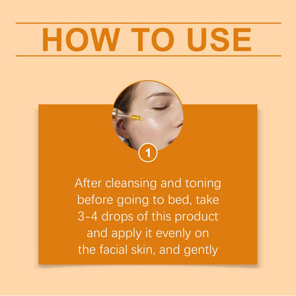 Saffron Serum Anti Wrinkle Lifting Firm Moisturize Smooth Soften Increasing Skin Elasticity Prevent Dryness Facial Essential Oil