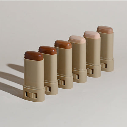 1/2PCS Skin Tint Stick Waterproof Nourishing Solid Tinted Serum Foundation Balm  Face Tinted Face Contour Stick Face Makeup
