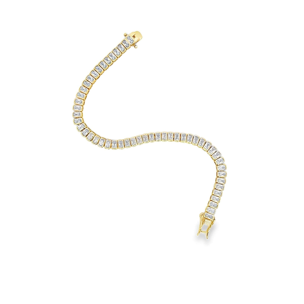 5mm Baguette Bracelet (I53A)