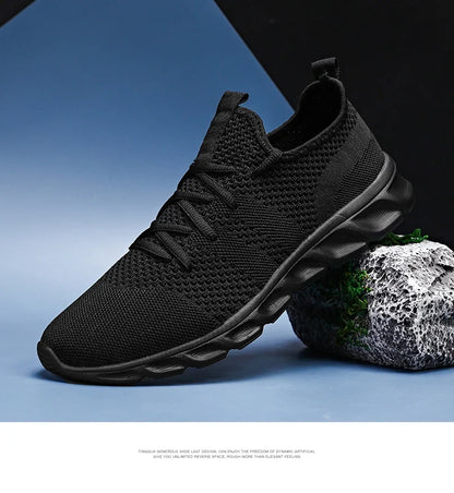 Breathable Men's Sneaker Casual Antiskid and Wear-resistant Jogging Men Sport Shoes Hot Sale Light Man Running Comfortable